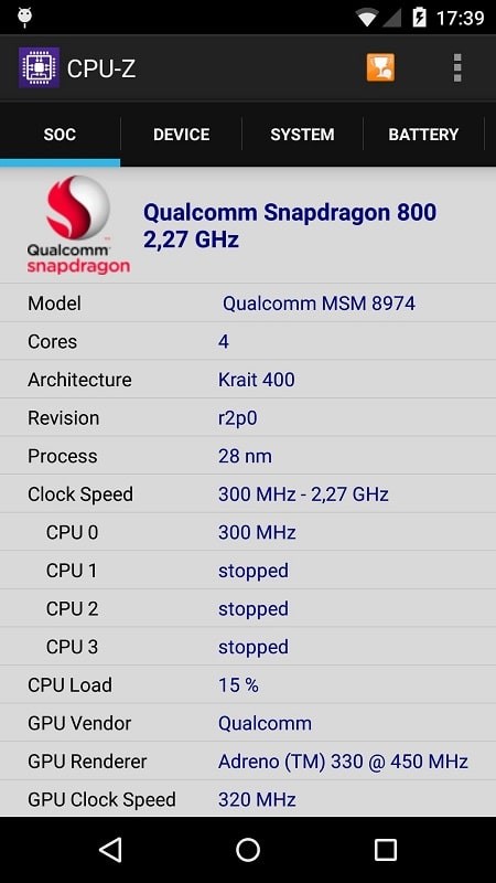 CPU Z mod