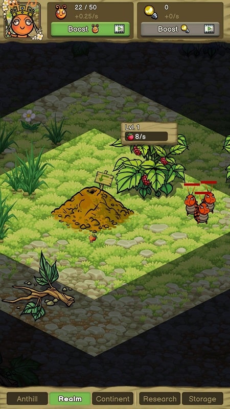 Idle Ant Colony mod