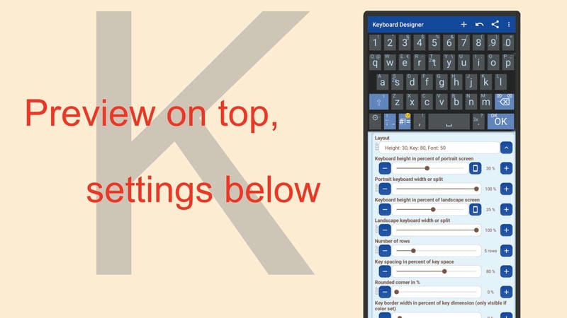 Keyboard Designer mod