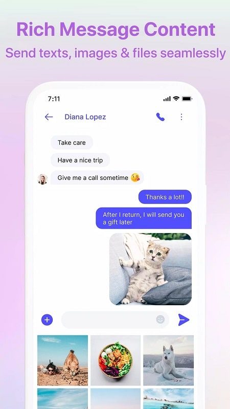 Messenger Color SMS apk free