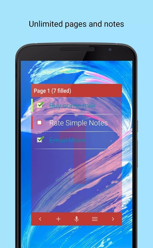 Simple Notes Widget mod apk