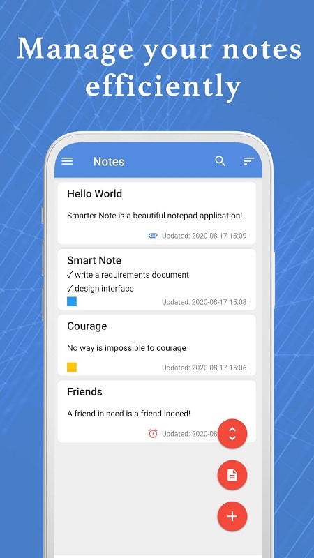 Smart Note mod