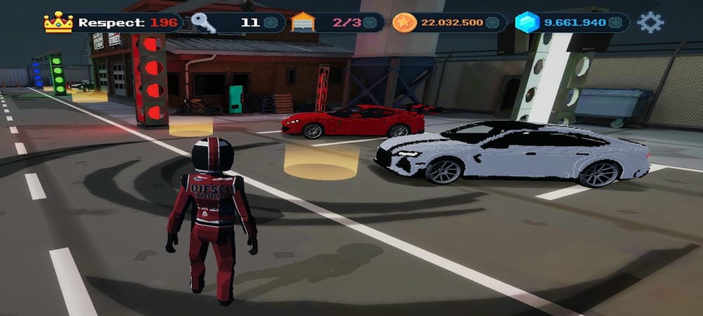 Participate in various races in Drag Sim MOD APK