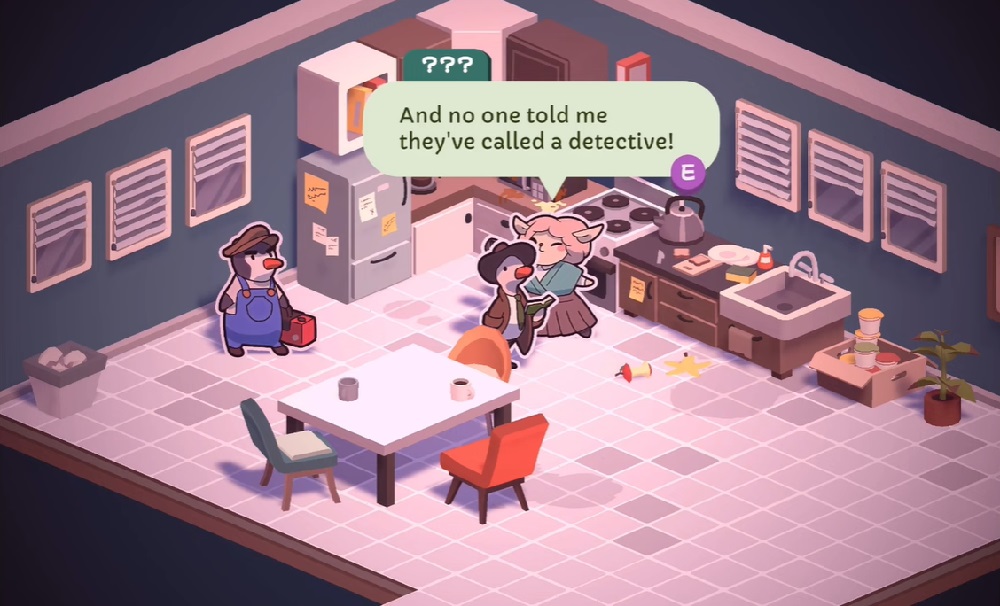 Find the clues in each room in Duck Detective MOD APK