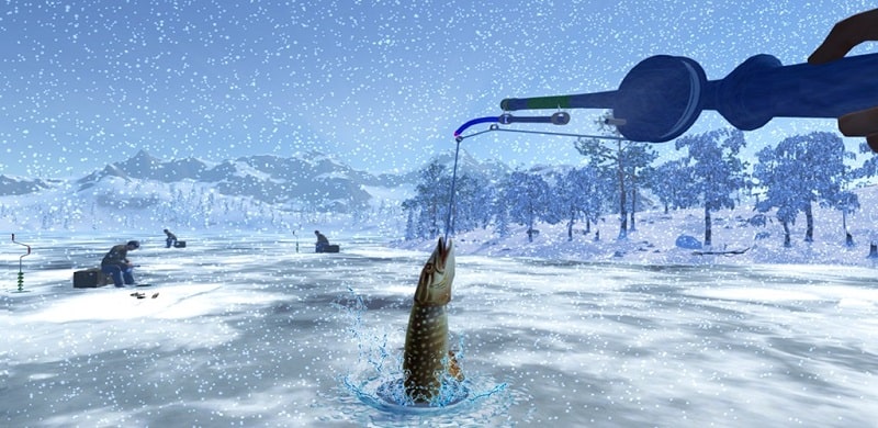 Ice fishing simulator MOD APK 2.4114 (Free Shopping) Download