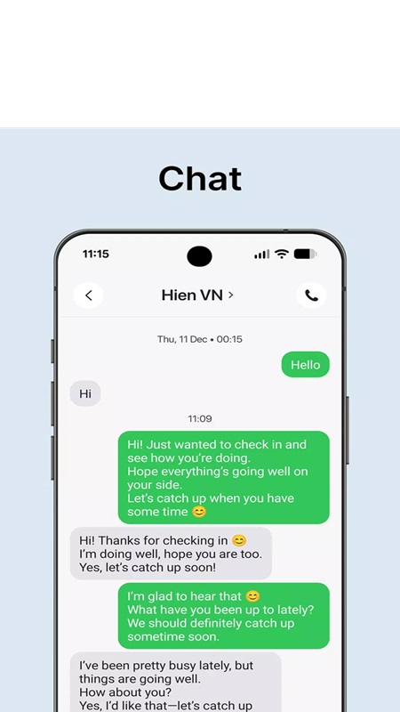 Save all chat information in Messages MOD APK
