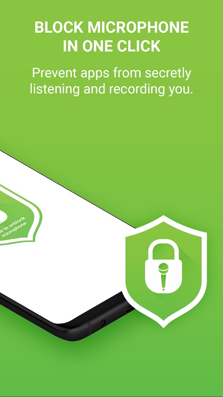 Easily block recording and eavesdropping apps in Microphone Blocker MOD APK