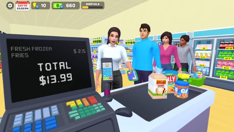 Download My Supermarket Simulator 3D MOD APK 1.36.0 (Unlimited money/Energy)