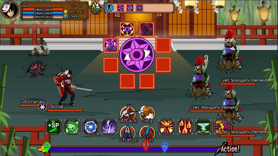 Fight monsters in Ninja Specter MOD APK