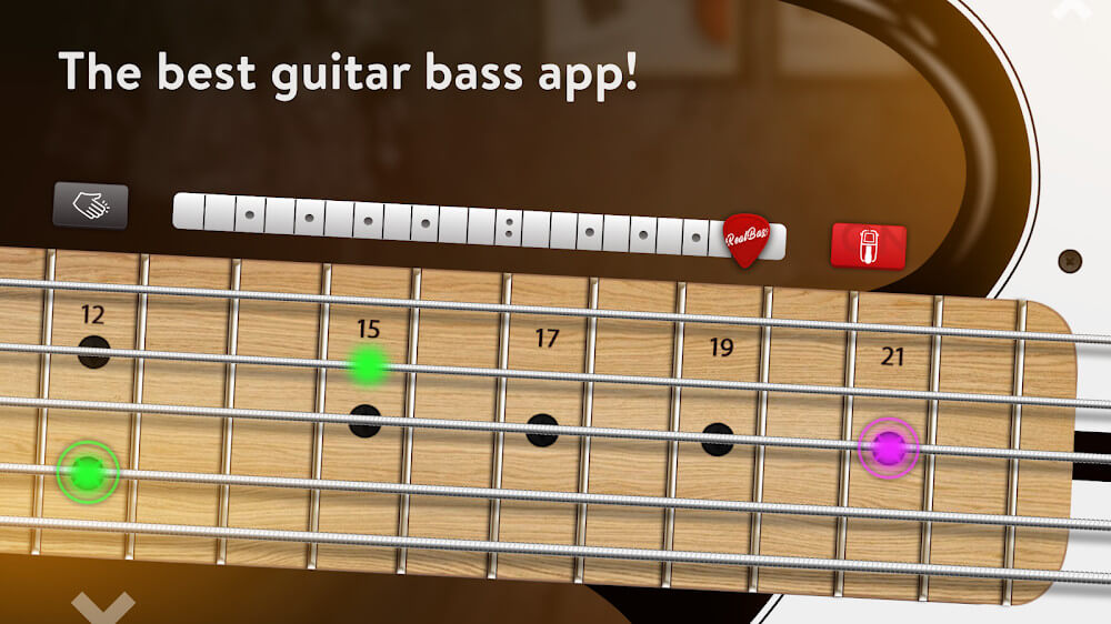 REAL BASS: Electric bass guitar free