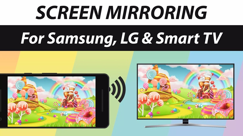 Easily share content from your phone to TV devices with Screen Mirroring App MOD APK