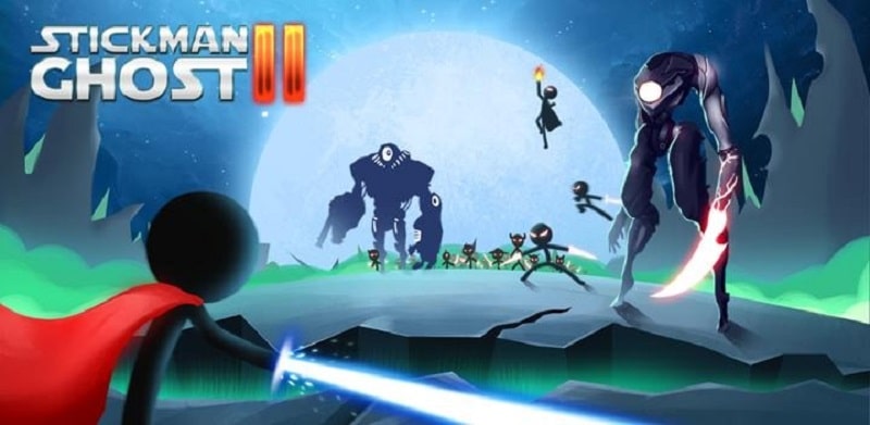 Download Stickman Ghost 2 MOD APK 8.1.7 (God mode/Dumb enemy)