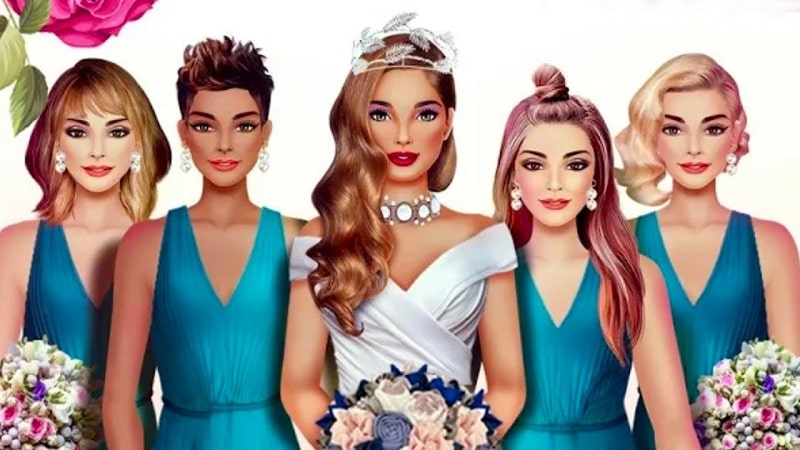 Download Super Wedding Dress Up Stylist MOD APK 12.8 (Menu/Unlimited money)