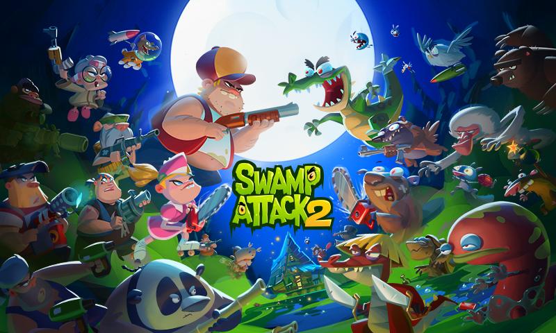 Download Swamp Attack 2 MOD APK 1.3.2 (Unlimited money)