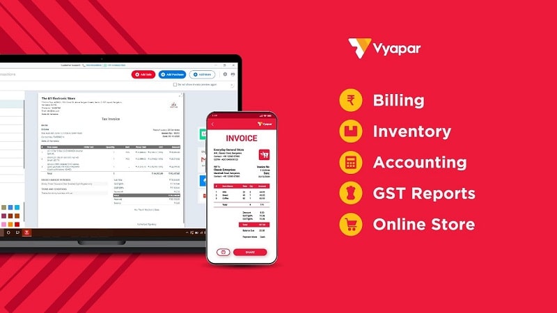Download Vyapar MOD APK 27.8.3 (Premium unlocked)