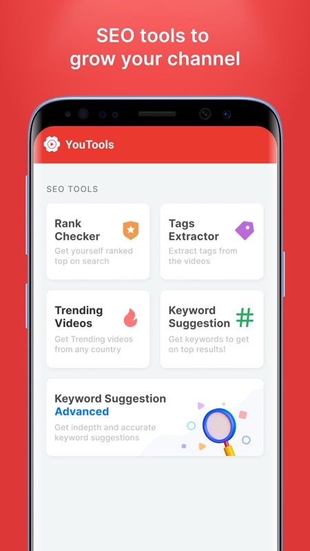 Various video optimization tools on Youtube platform in YouTools MOD APK