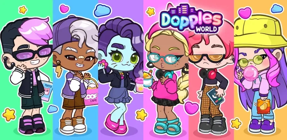 Dopples World v19.0.36 MOD APK (Menu, Everything Unlocked)