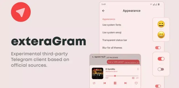 Exteragram v12.9.0 MOD APK (Premium Unlocked) Download
