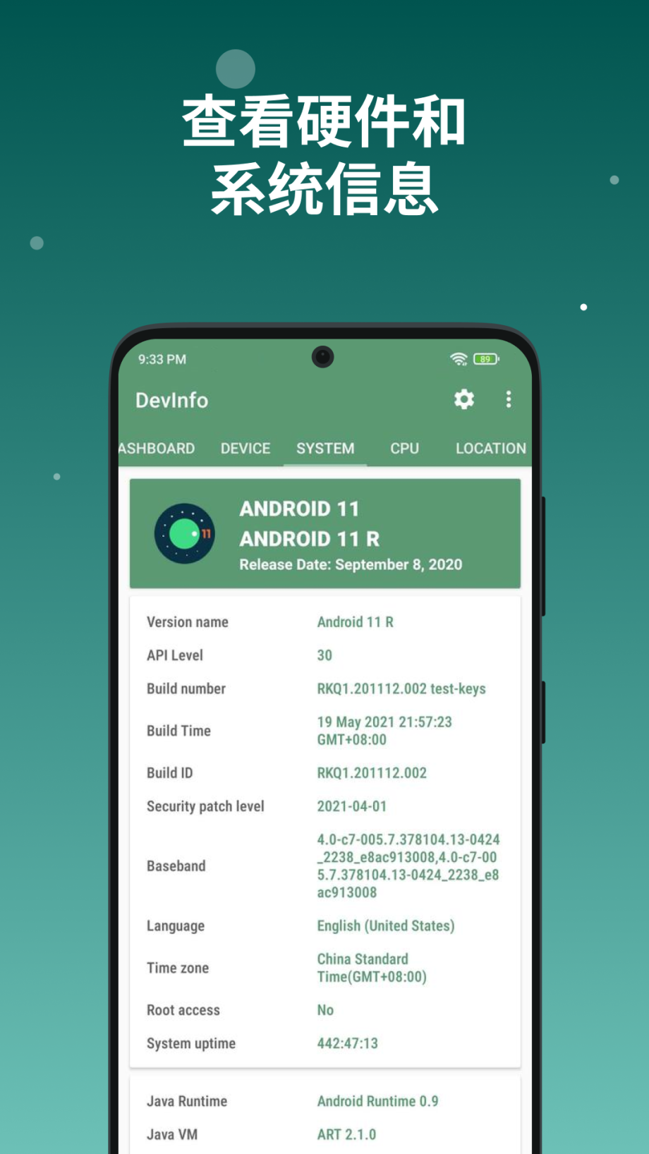 View phone info MOD APK V3.1.0.4 (Pro / Paid Unlocked)