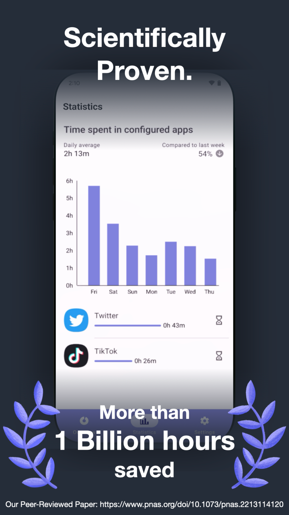 one sec | app blocker, focus MOD APK V2.6.4 (Premium Unlocked)
