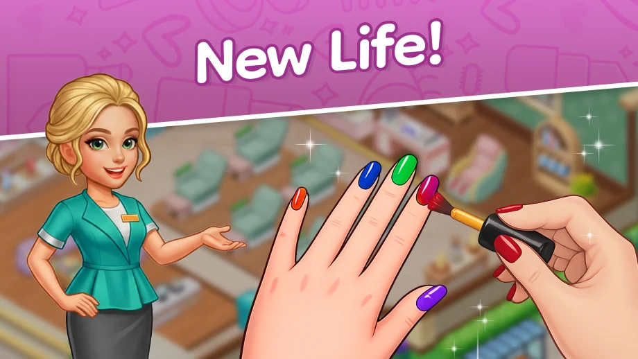 Beauty Salon Games MOD APK V1.5.0 (Unlimited Currency, Freeze Currency, Speed Multiplier, Unlock Avatar, No ads)