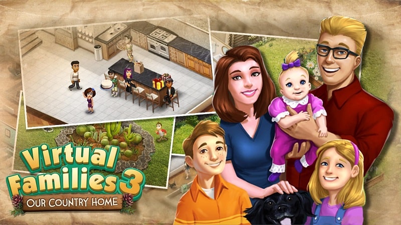 Download Virtual Families 3 MOD APK 2.4.8 (Unlimited money)