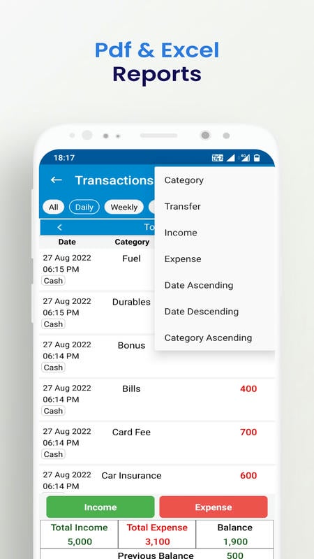 Income Expense mod download