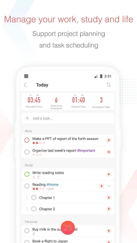Focus To-Do: Pomodoro Timer & To Do List