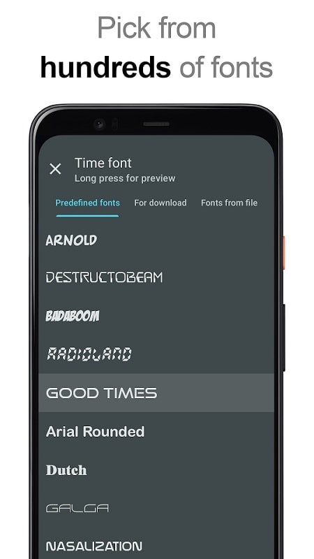 DIGI Clock Widget Plus mod android free 