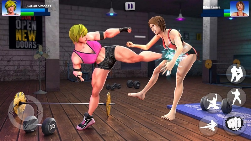 Bodybuilder GYM Fighting Game apk free