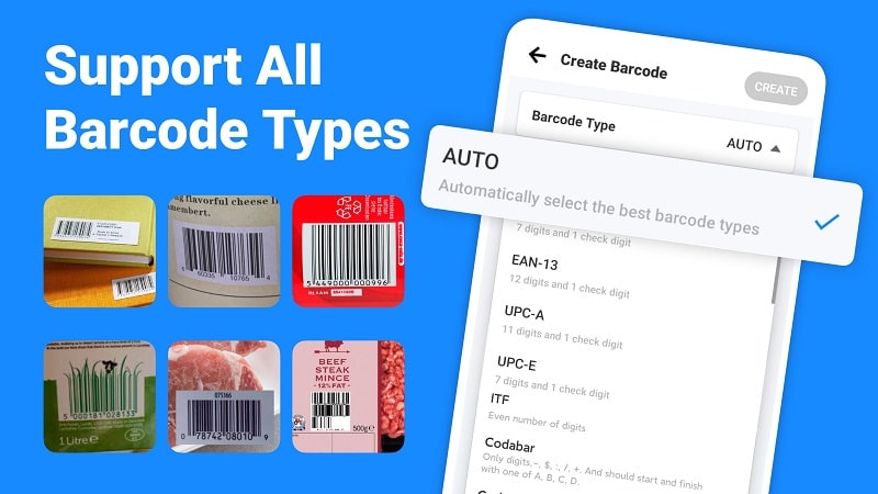 Barcode Generator Scanner mod 