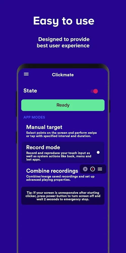 Auto Clicker Macro: Clickmate