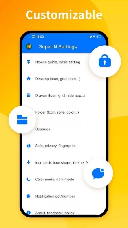 Super N Launcher free