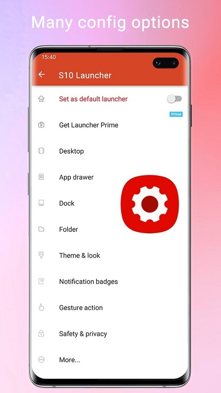 Super S10 Launcher Galaxy S10 mod android free 