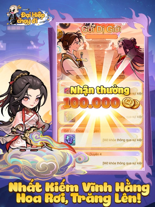 Get great rewards from events included in Great Hero Run MOD APK