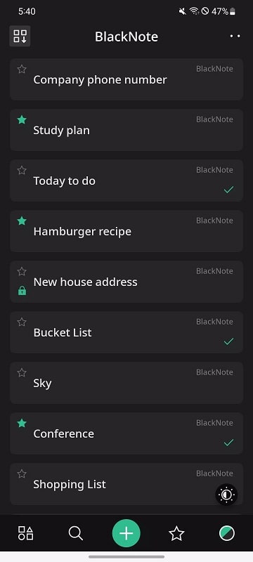 BlackNote apk free