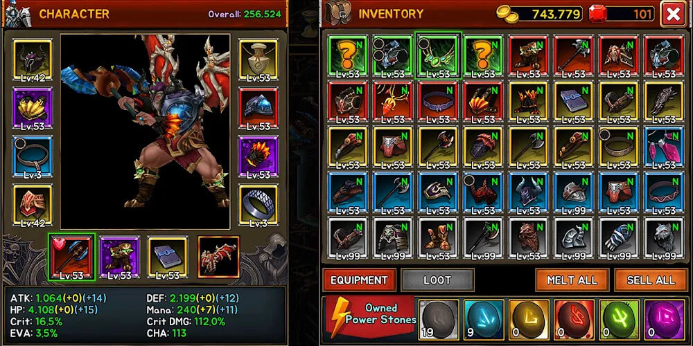 Death Dungeon : Demon Hunting RPG