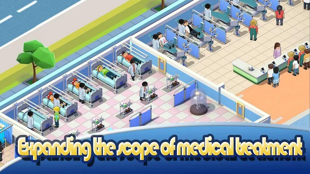 Idle Hospital Tycoon-Sim Built