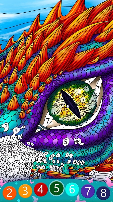 Color By Number For Adults mod apk 