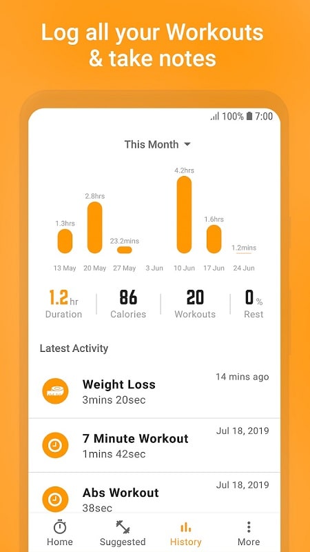 Exercise Timer mod android