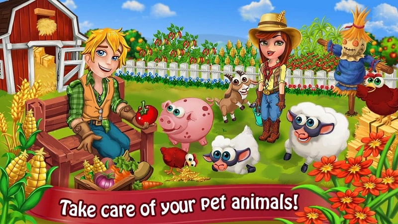 Farm Day Village Farming mod apk
