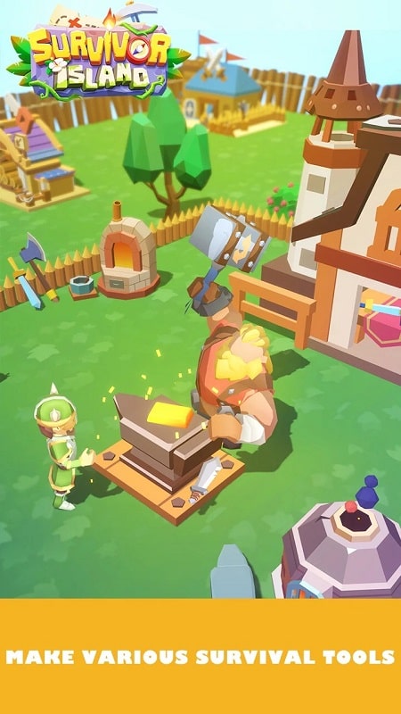 Survivor Island Idle Game mod apk