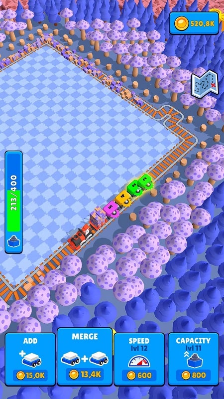 Train Miner mod