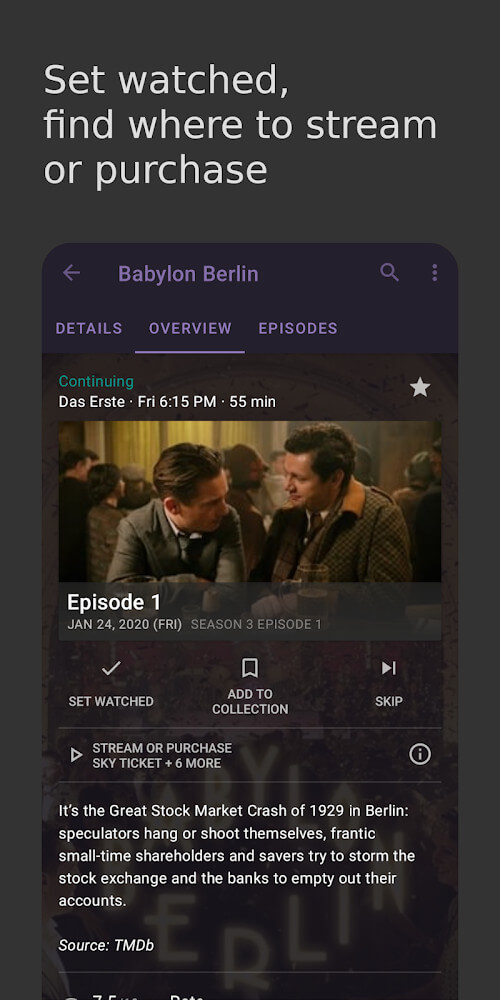 SeriesGuide – Show & Movie Manager