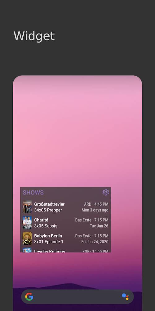 SeriesGuide – Show & Movie Manager