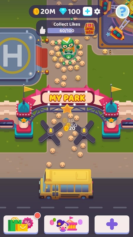 Overcrowded Tycoon mod