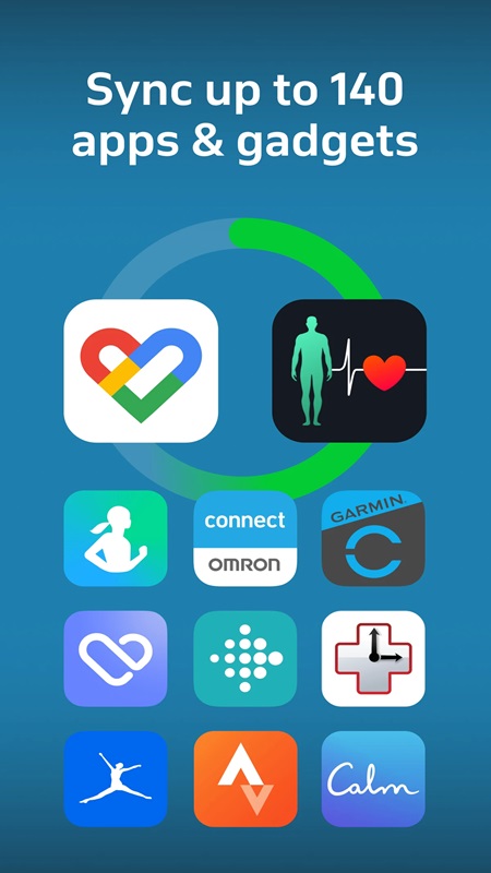 Establish connections with wearable health tracking devices in Welltory MOD APK