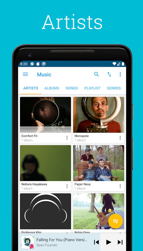 Pixel+ – Music Player