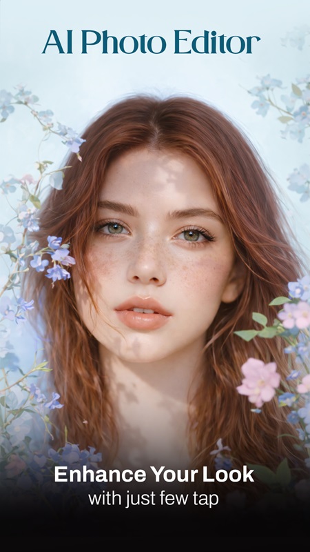 Use AI-powered image editing tools in AI Photo Editor MOD APK