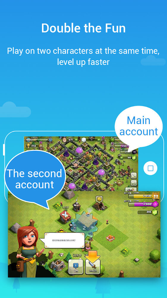 Parallel Space – Multiple accounts & Two face